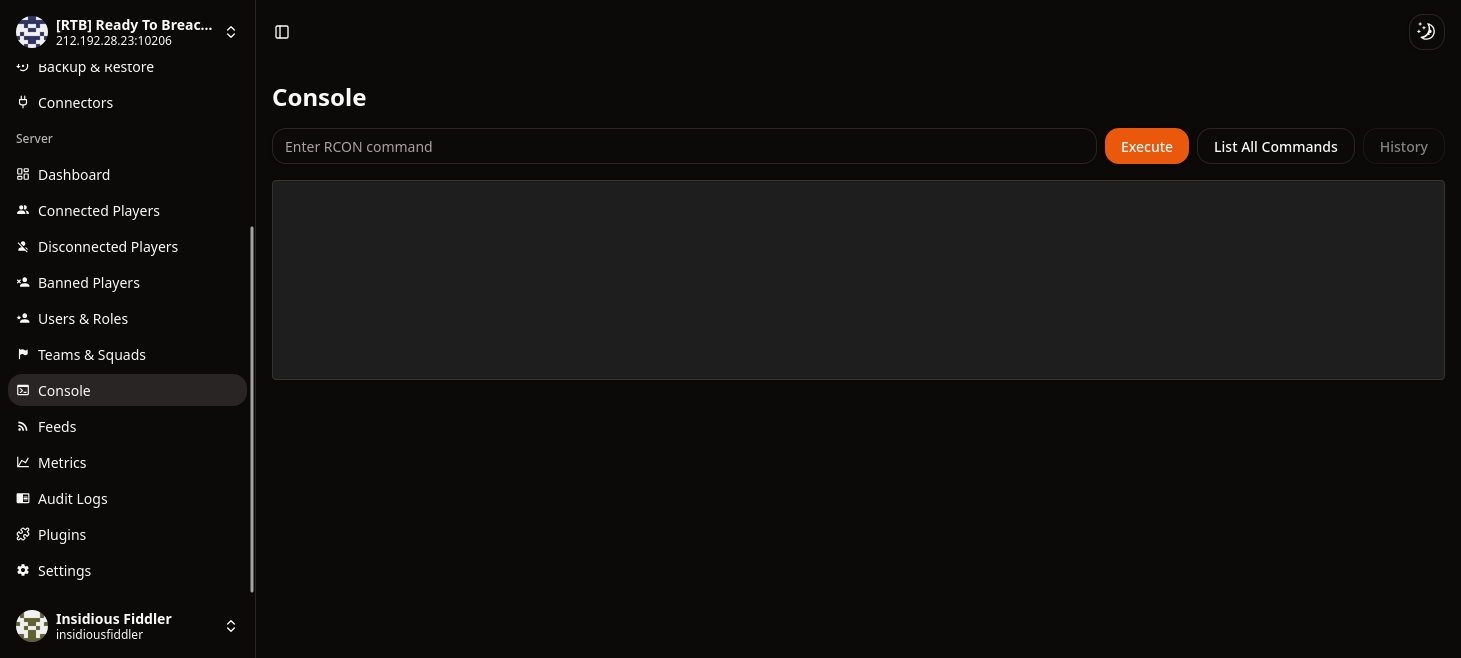 Server - Console