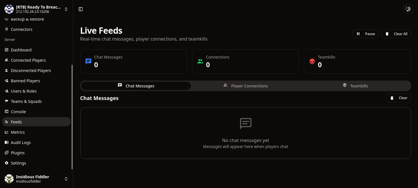 Server - Feeds